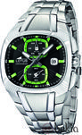 Reloj de hombre con detalles verdes de la colección Lotus Doom