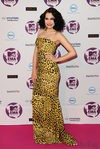 Look Jessie J con un vestido estampado en los MTV Europe Music Awards 2011