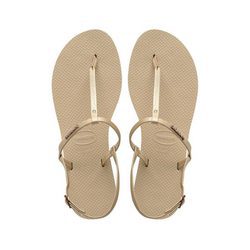 Sandalias metalizadas de Havaianas primavera/verano 2017