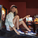 Cara Delevingne como imagen de las nuevas 'Basket Heart Denim' de Puma primavera/verano 2017