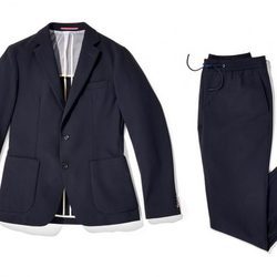 Traje de chaqueta azul marino de Tommy Hilfiger colección 'THFLEX Rafa Nadal Edition' 2017