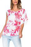 Camisa de color blanco y rosa de Salsa primavera/verano 2017
