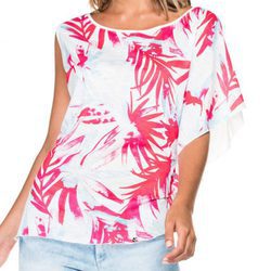 Camisa de color blanco y rosa de Salsa primavera/verano 2017