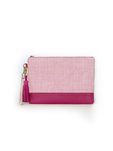 Bolso rosa fucsia 'Twist' de la firma solidaria Miemana