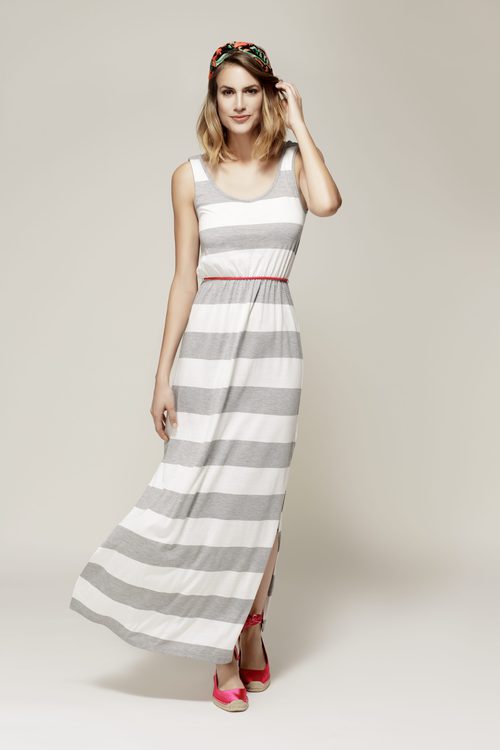 Vestido de rayas de la primavera/verano 2017 de Esmara by Lidl