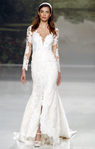 Joana Sanz desfilando para St. Patrick colección 2018 en la Barcelona Bridal Week