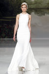 Vestido de novia sencillo de St. Patrick colección 2018 en la Barcelona Bridal Week