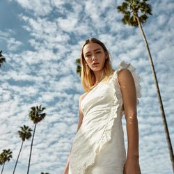Vestido mini con volantes de la colección 'Festival Fever' de Bershka primavera/verano 2017