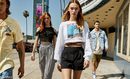 Crop top estampado de la colección 'Festival Fever' de Bershka primavera/verano 2017