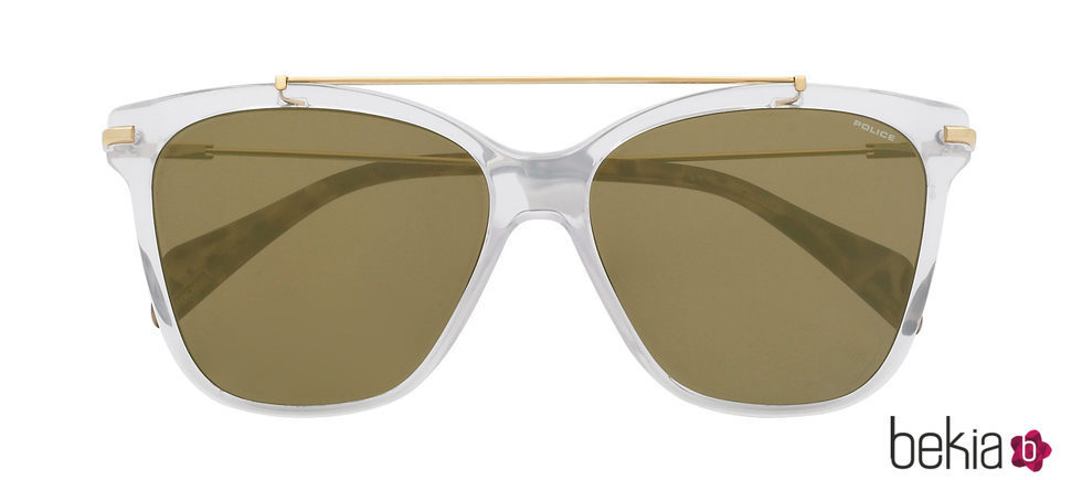 Gafas de sol con montura transparente de Police primavera/verano 2017