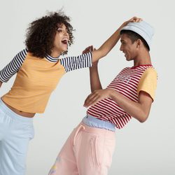 Conjunto en tonos pastel de la colección Esprit by Opening Ceremony primavera 2017