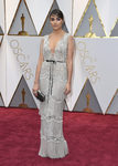 Olivia Culpo con un vestido de Marchesa en los Premios Oscar 2017