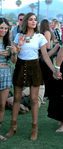 Olivia Culpo con un look boho-chic en el festival Coachella 2017