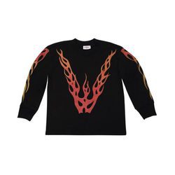 Sudadera negra de la primera colección de The Kids Supply, la firma de Kim Kardashian y Kanye West