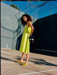 Vestido flúor de la colección primavera/verano 2017 de Zara TRF