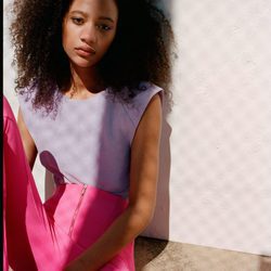 Leggin canalé de la colección neón primavera/verano 2017 de Zara TRF