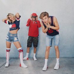 Sofia Richie,Anwar Hadid y Lucky Blue Smith en la nueva campaña de Tommy Hilfiger 2017