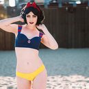 Bikini inspirado en la princesa disney Blancanieves