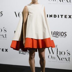 María León opta por un vestido voluminoso