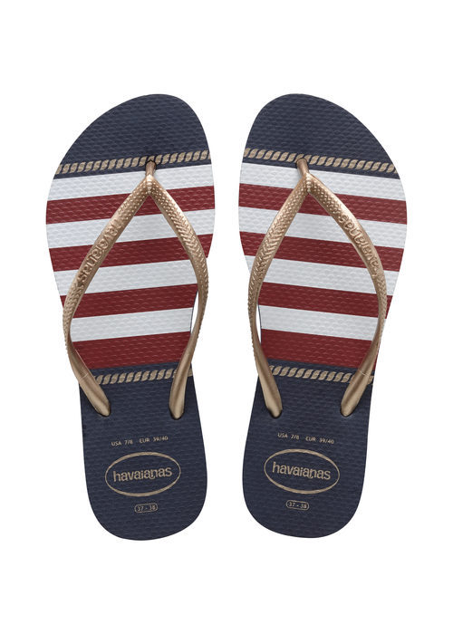 Modelo Slim 2 de la colección 'Havaianas Nautical' 2017