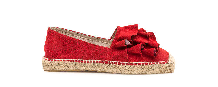 Alpargatas rojas de Sixtyseven primavera/verano 2017
