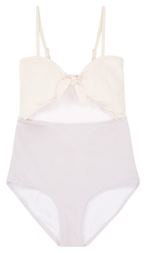 Bañador rosa y blanco de la nueva colección de bañadores de ASOS