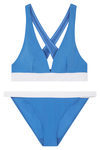 Bikini azul y blanco de la nueva colección de bañadores de ASOS 2017