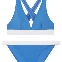 Bikini azul y blanco  de la nueva colección de bañadores de ASOS 2017