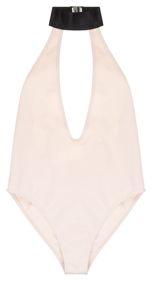Bañador rosa palo y negro de la nueva colección de bañadores de ASOS 2017