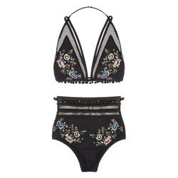 Bikini  negro con transparencias de la nueva colección de bañadores de ASOS 2017