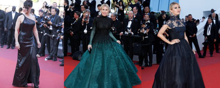 Juliette Binoche, Hofit Golan y Victoria Bonya en la clausura del Festival de Cannes