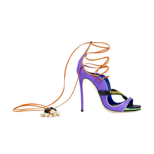 Havaianas de Alta Costura diseñada por Dsquared2