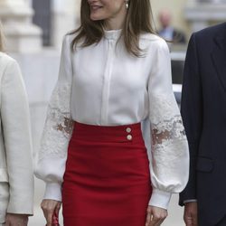 La Reina Letizia en el aniversario de la fundación BBVA