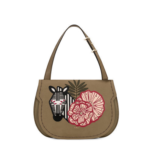Bandolera marrón de Furla colección Pre-Fall 2017