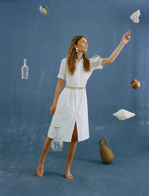 Vestido camisero de la colección limitada de Nice Things 2017