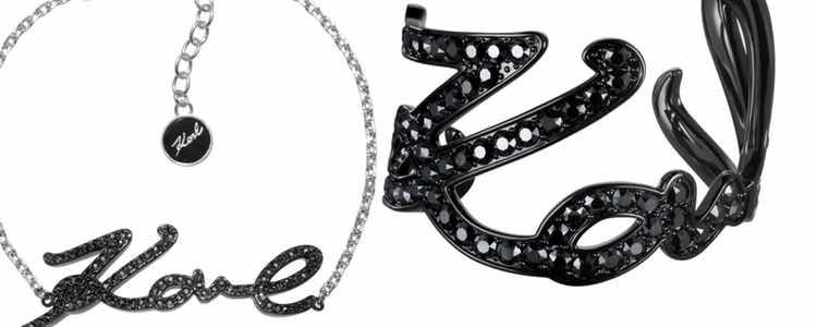 Piezas de la colección de Karl Lagerfeld para Swarovski.