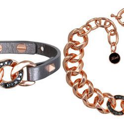 Conjunto de la colección de Karl Lagerfeld para Swarovski.