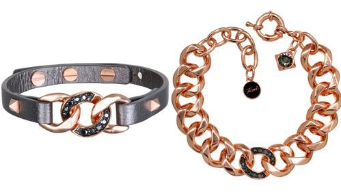 Conjunto de la colección de Karl Lagerfeld para Swarovski.
