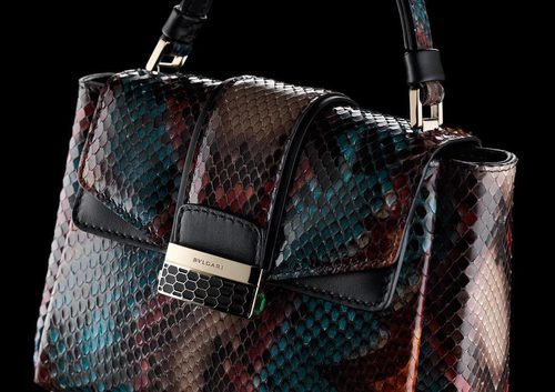 Detalles del bolso de la colección 'Serpenti Viper' e Bulgari