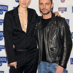 David Delfín y  su gran amiga y musa Bimba Bosé