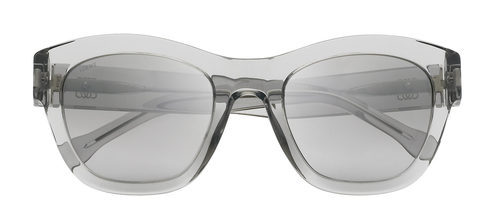 Modelo gris de la nueva colección primavera/verano 2017 de gafas de sol vintage de Loewe