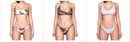 Bikinis de la nueva colección de camuflaje de Kylie Jenner