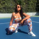 Conjunto de la nueva colección de camuflaje de Kylie Jenner