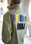Chaqueta militar con detalle de letras de la colección 'Rebels & Heroes' Otoño/Invierno 2017/2018 de Replay