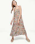 Vestido con espalda descubierta de la colección en edición limitada de Stradivarius para Verano 2017