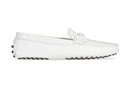 Zapato de charol blanco de la colección 'Gommino' de Tod's para verano 2017