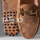 Zapato de estampado tatoo de la colección 'Gommino' de Tod's para verano 2017