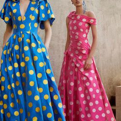 Vestidos de lunares de la Colección Resort 2018 de Carolina Herrera