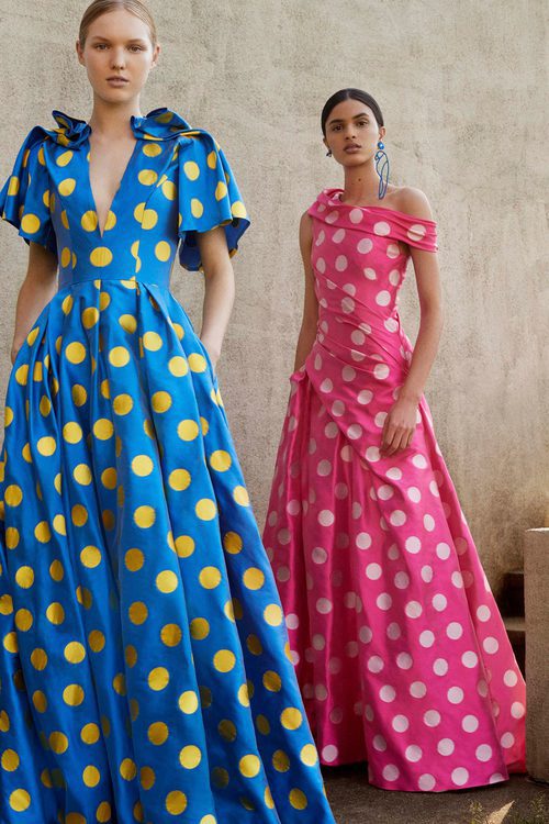Vestidos de lunares de la Colección Resort 2018 de Carolina Herrera