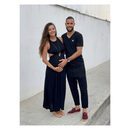 Malena Costa posa junto a su marido Mario Suárez